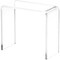 Plymor Clear Acrylic Vertical Rectangular Display Riser, 3" H x 3" W x 1.5" D (3/32" thick)